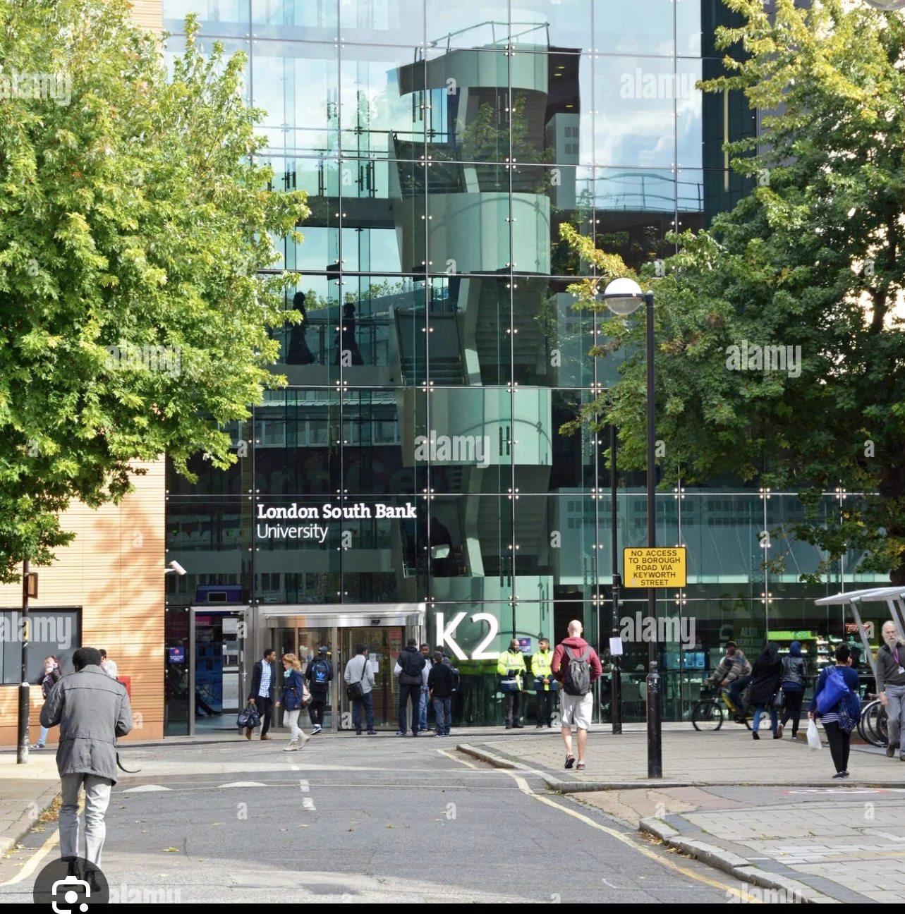 London South Bank University K2 building